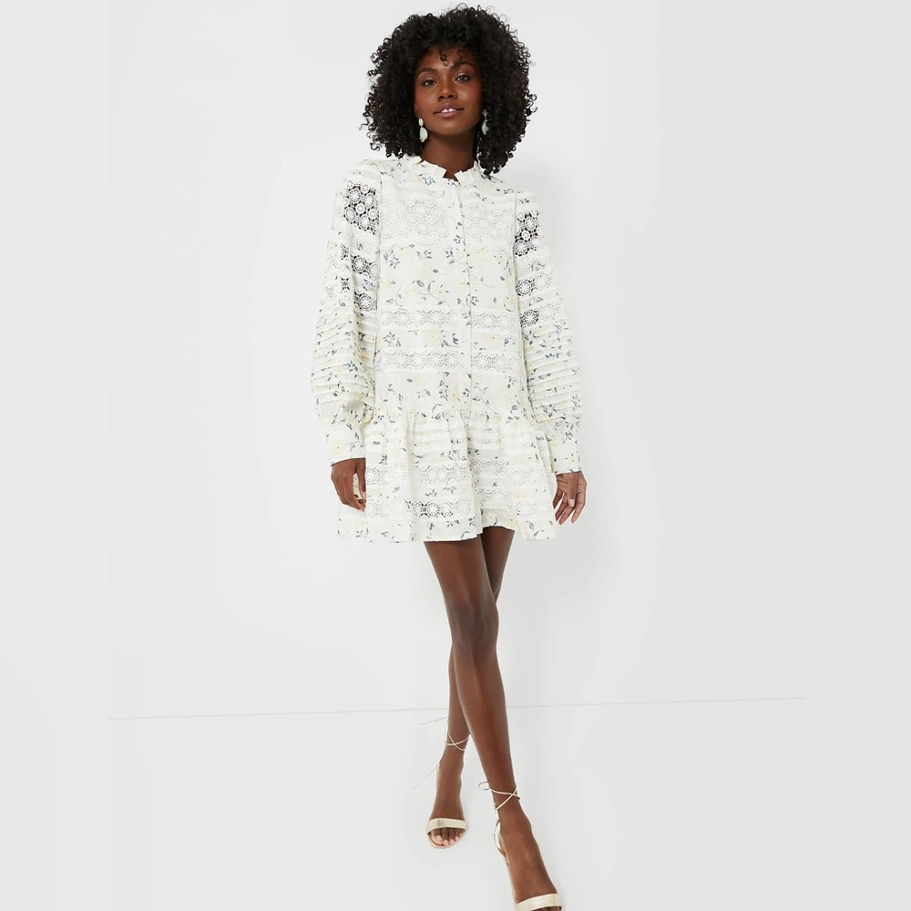 Tuckernuck Yellow Lou Lou Mini Dress